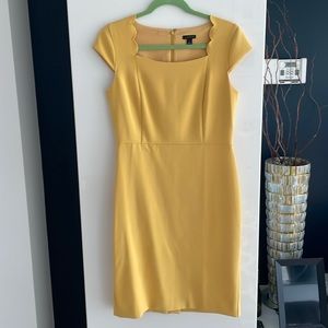 Ann Taylor Yellow Dress Size 4